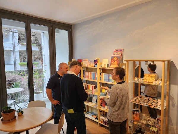 Impressionen aus dem Kadampa Meditationszentrum Basel - Büchershop