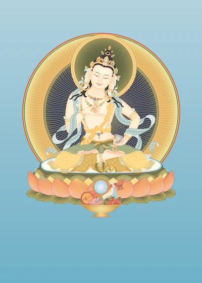 Vajrasattva – copyright Tharpa Verlag Buddha Vajrasattva